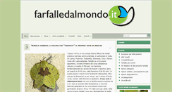 Desktop Screenshot of farfalledalmondo.it