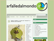 Tablet Screenshot of farfalledalmondo.it